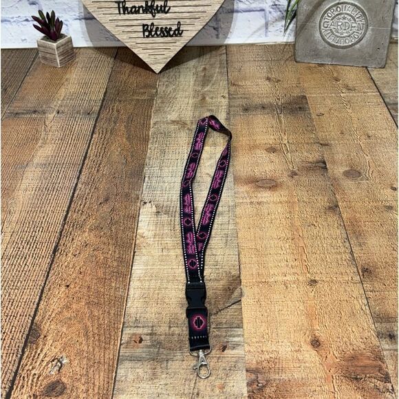 Harley-Davidson Accessories - Harley-Davidson® Studded Fierce Rhinestones Black Lanyard